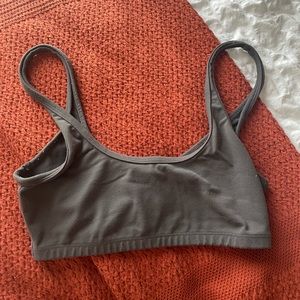 Grey TNA Bra Top